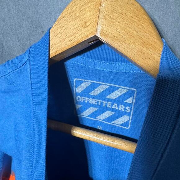 Blue Offset x Denim Tears  Set It Off Album graphic tee shirt - Picture 4 of 7